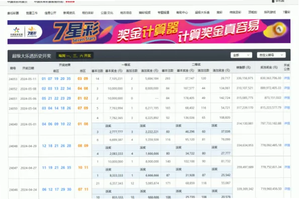 中国体彩网官网新手如何快速找到开奖结果